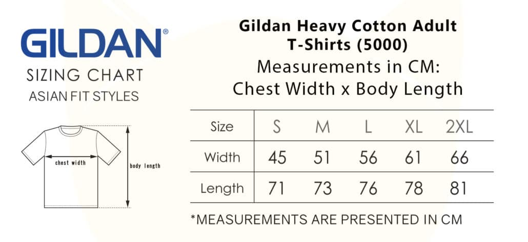 футболки Gildan Heavy Cotton 5000 оптом та в роздріб